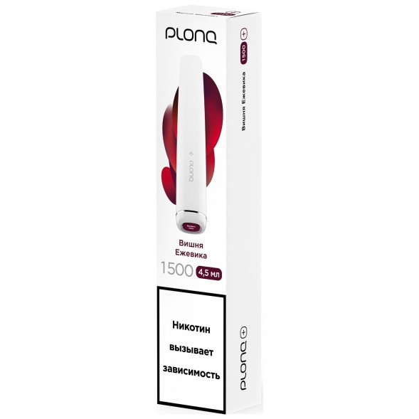 PLONQ PLUS - Вишня Ежевика (1500 затяжек) купить в Барнауле
