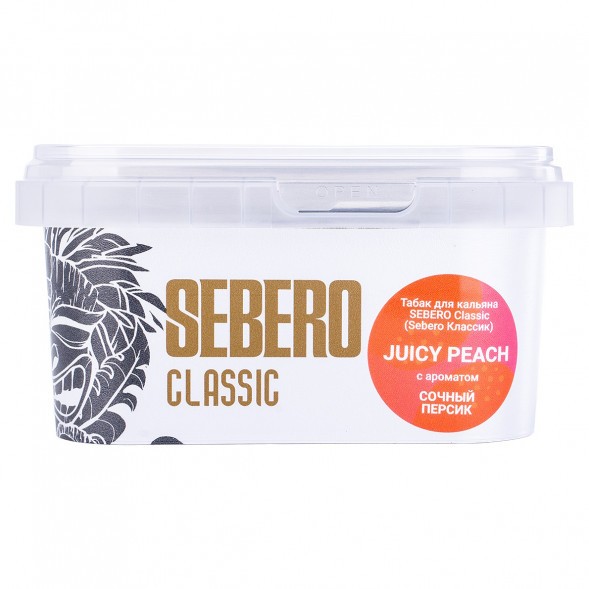 Табак Sebero - Juicy Peach (Сочный Персик, 200 грамм) купить в Барнауле