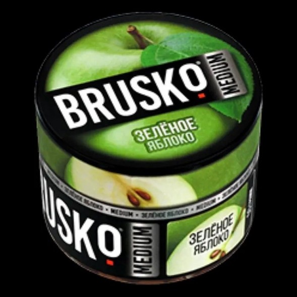 Смесь Brusko Zero - Зелёное Яблоко (50 грамм) купить в Барнауле