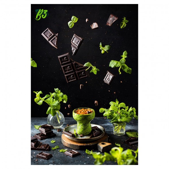 Табак B3 - Mint Chocolate Chill (Ледяной Шоколад, 50 грамм) купить в Барнауле