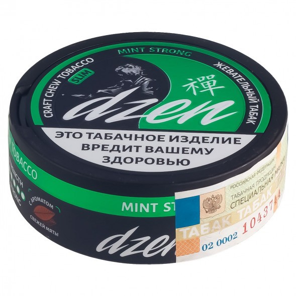 Табак жевательный DZEN Strong - Mint Slim (Мята) купить в Барнауле