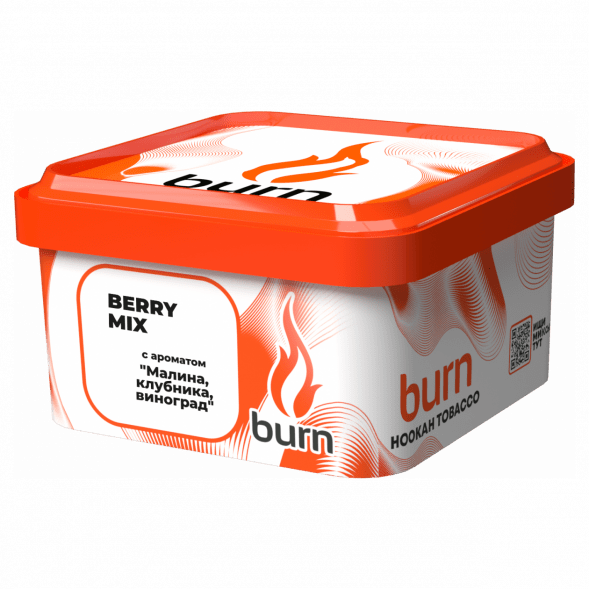 Табак Burn - Berry Mix (Ягодный Микс, 200 грамм) купить в Барнауле
