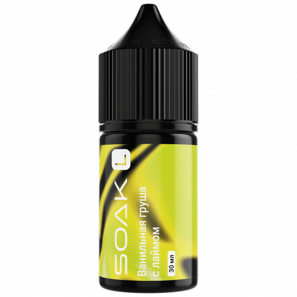Жидкость SOAK L30 - Vanilla Pear (Ванильная Груша с Лаймом, 30 мл, 2 мг) купить в Барнауле