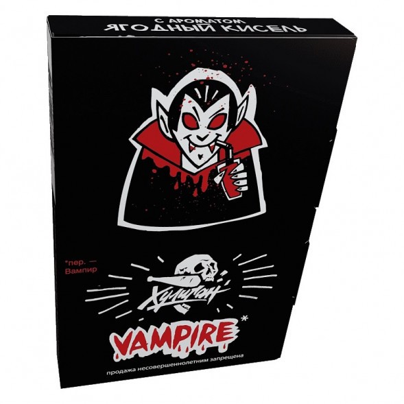 Табак Хулиган - Vampire (Ягодный Кисель, 25 грамм) купить в Барнауле