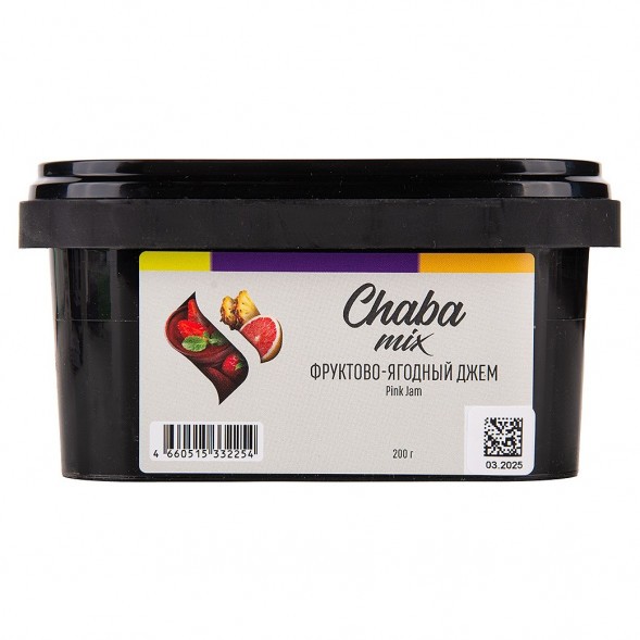 Смесь Chaba - Pink Jam (Фруктово-Ягодный Джем, 200 грамм, Без никотина) купить в Барнауле