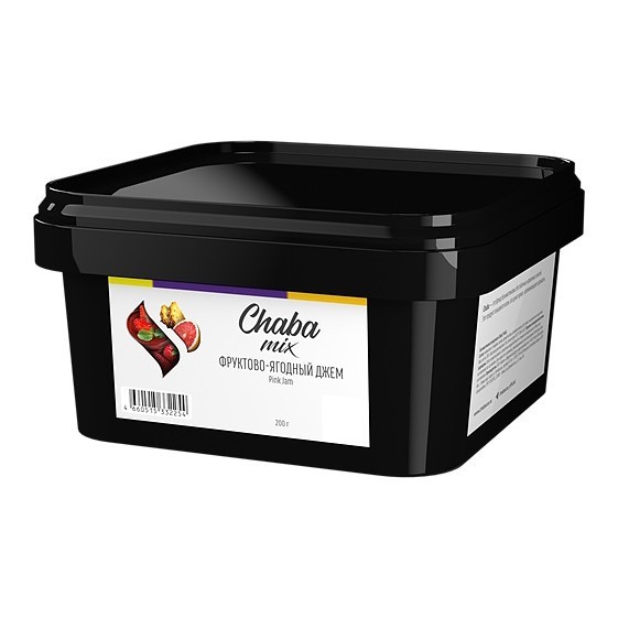 Смесь Chaba - Pink Jam (Фруктово-Ягодный Джем, 200 грамм, Без никотина) купить в Барнауле