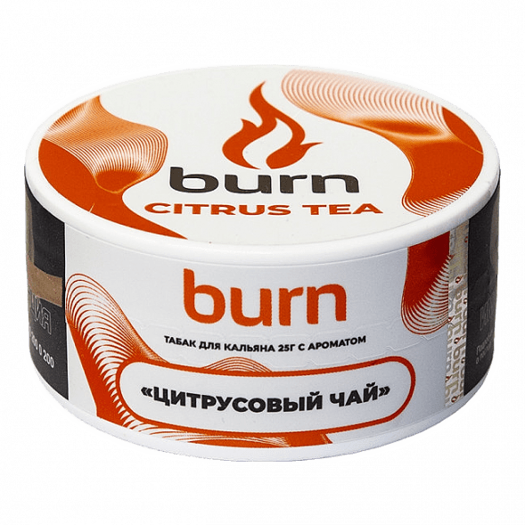Табак Burn - Citrus Tea (Цитрусовый Чай, 25 грамм) купить в Барнауле