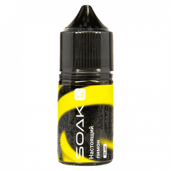 Жидкость SOAK L30 - True Lemon (Настоящий Лимон, 30 мл, 2 мг) купить в Барнауле