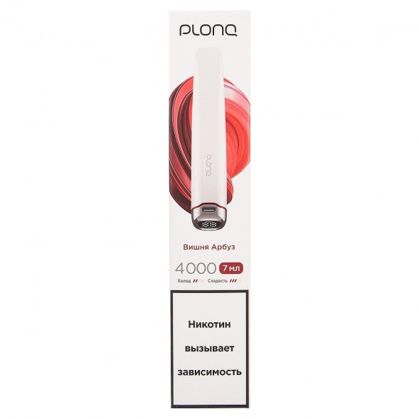 PLONQ PLUS PRO - Вишня Арбуз (4000 затяжек) купить в Барнауле