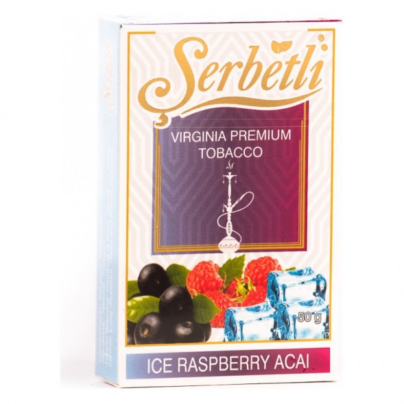Табак Serbetli - Ice Raspberry Acai (Асаи Малина со Льдом, 50 грамм, Акциз) купить в Барнауле