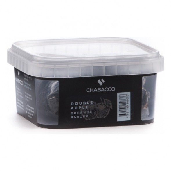 Смесь Chabacco MEDIUM - Double Apple (Двойное Яблоко, 200 грамм) купить в Барнауле