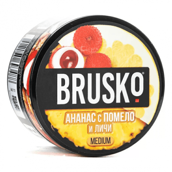 Смесь Brusko Medium - Ананас с Помело и Личи (50 грамм) купить в Барнауле