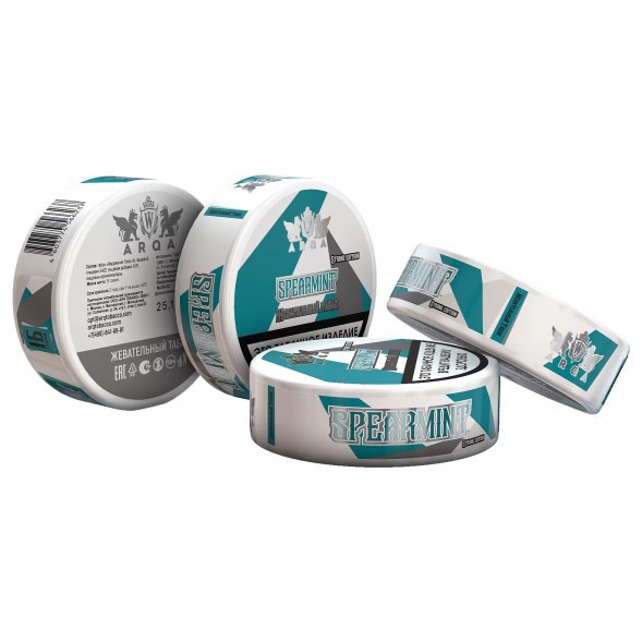 Табак жевательный ARQ Tobacco - Spearmint (10 грамм) купить в Барнауле
